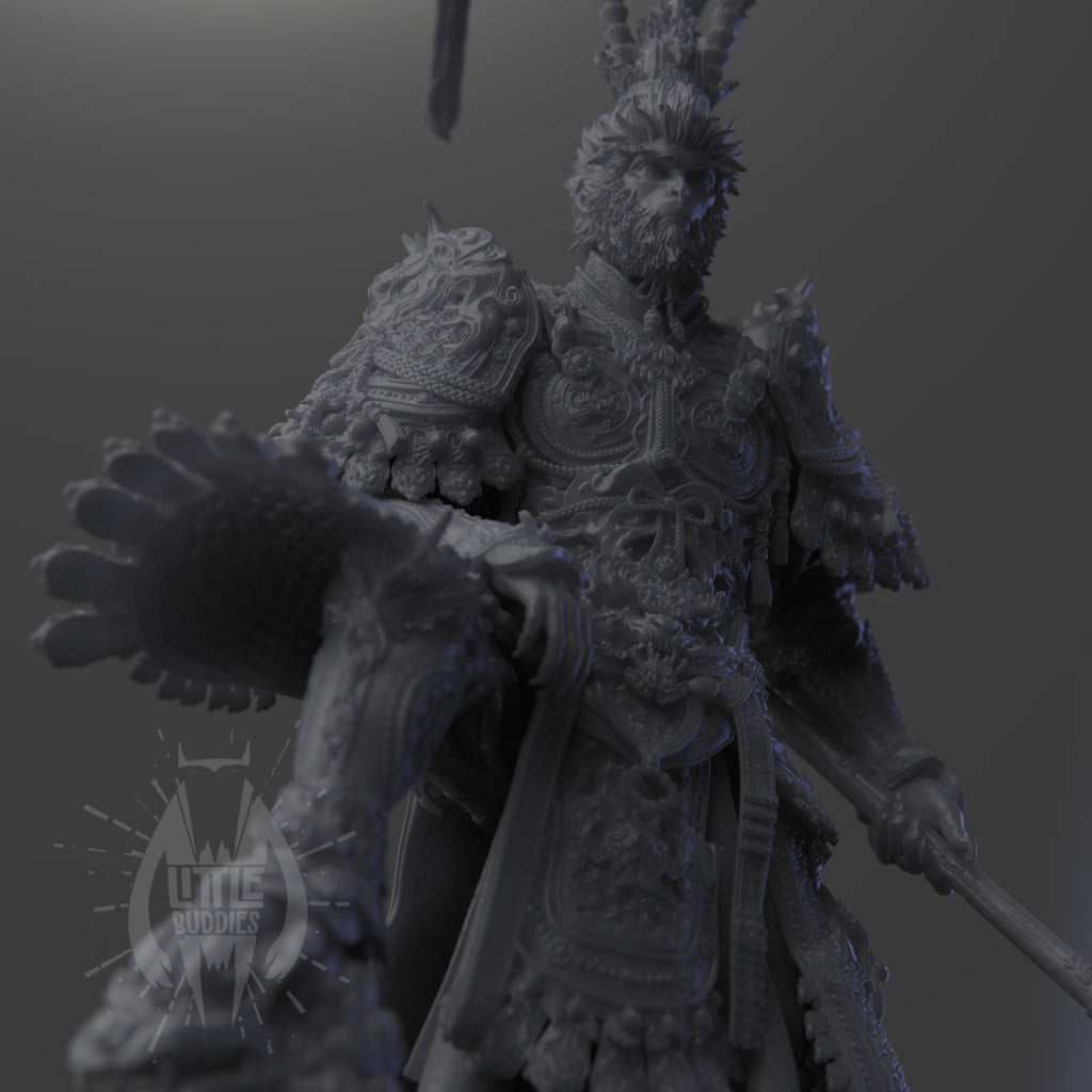 Black Myth Wukong 3D printed collectible figure – limited edition