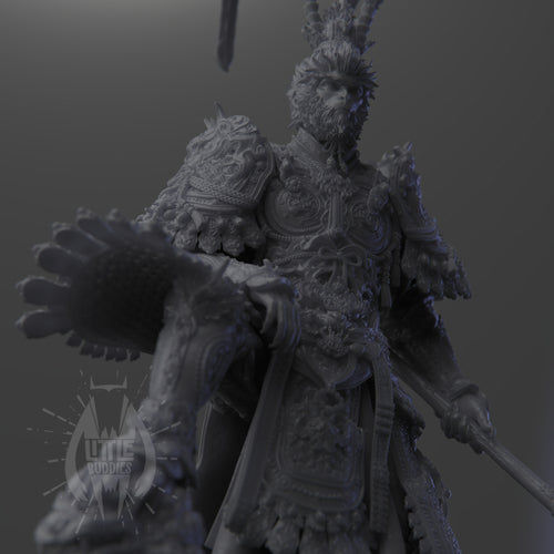 Black Myth Wukong 3D printed collectible figure – limited edition