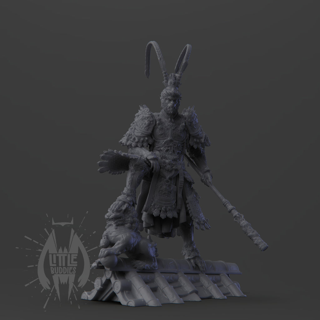 Black Myth Wukong 3D printed collectible figure – limited edition