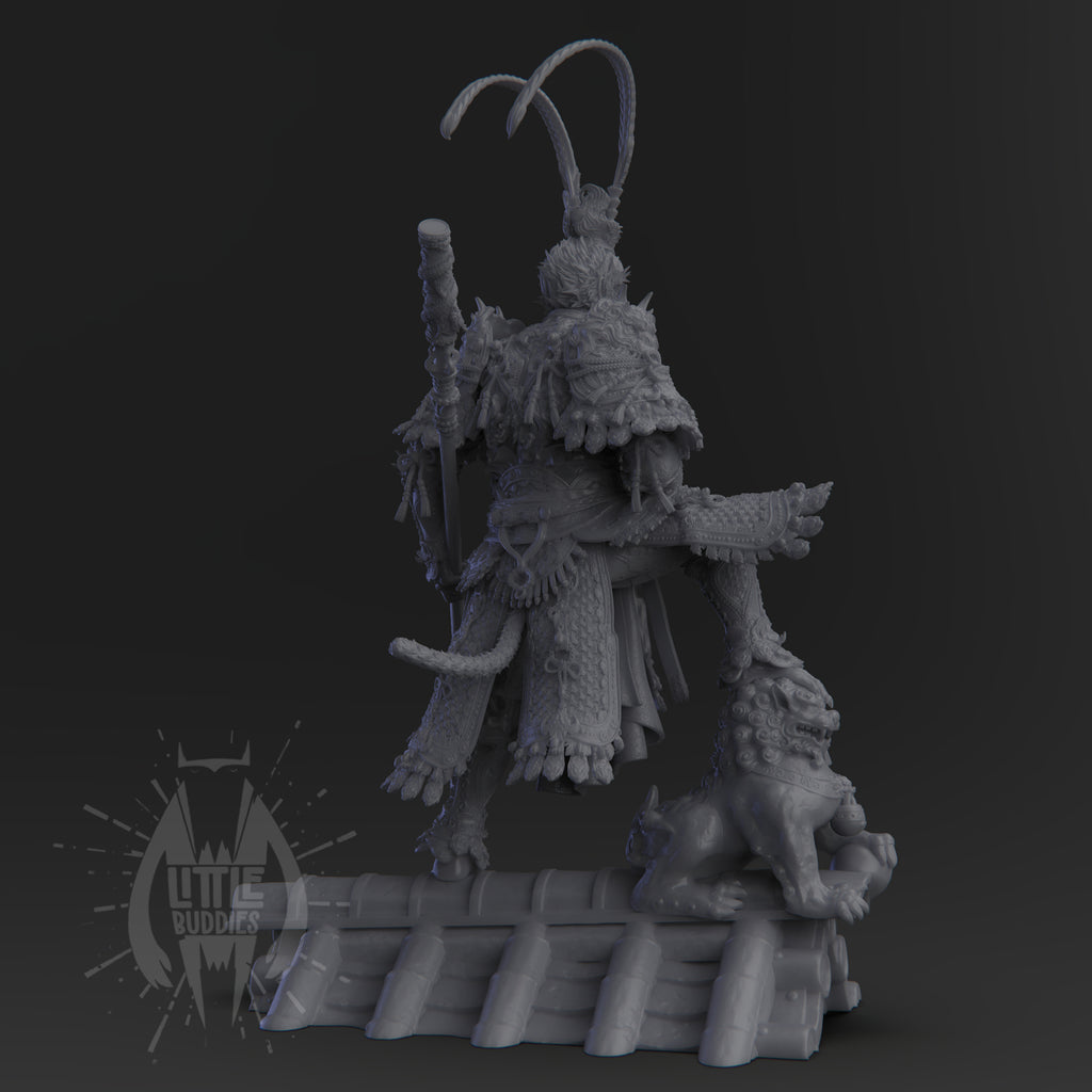 Black Myth Wukong 3D printed collectible figure – limited edition