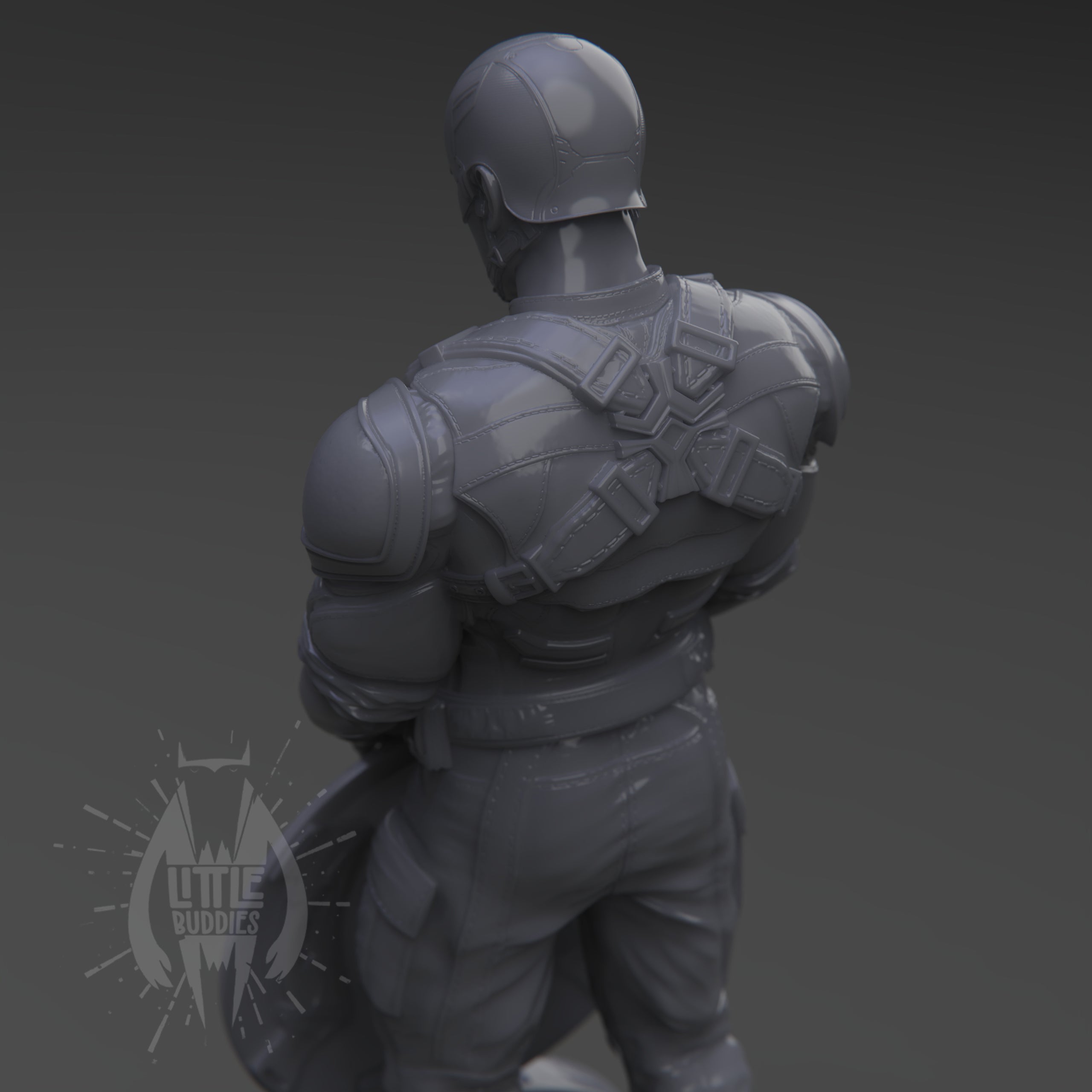 Captain America 3D printed collectible figure – limited edition