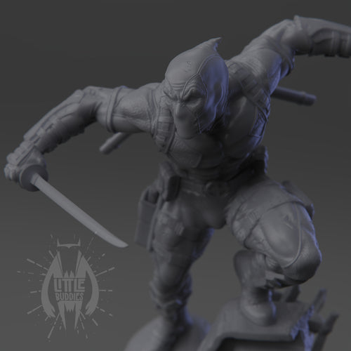 Deadpool 3D printed collectible figure – limited edition