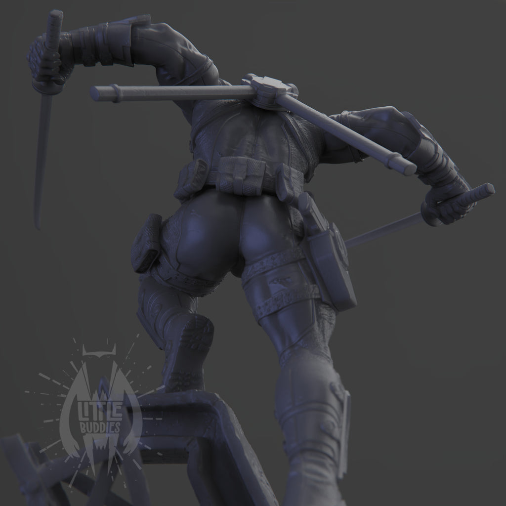 Deadpool 3D printed collectible figure – limited edition