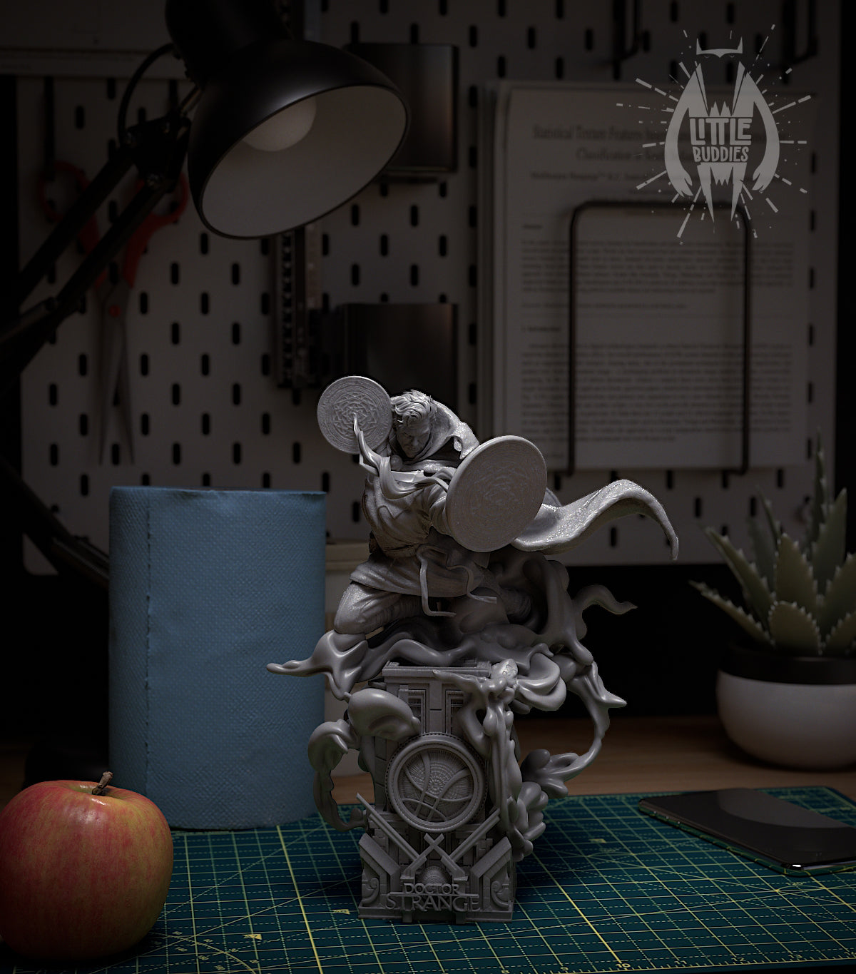 DrStrange 3D printed collectible figure – limited edition