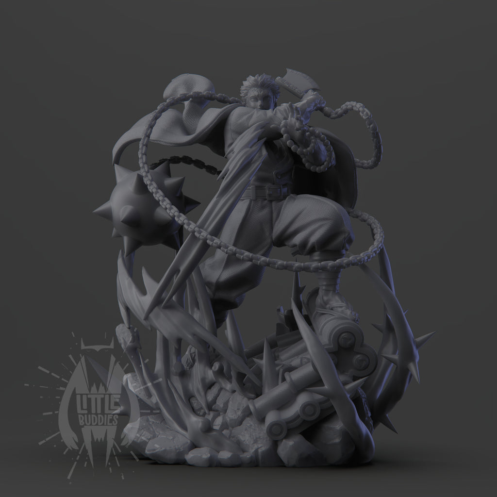Gyomei 3D printed collectible figure – limited edition