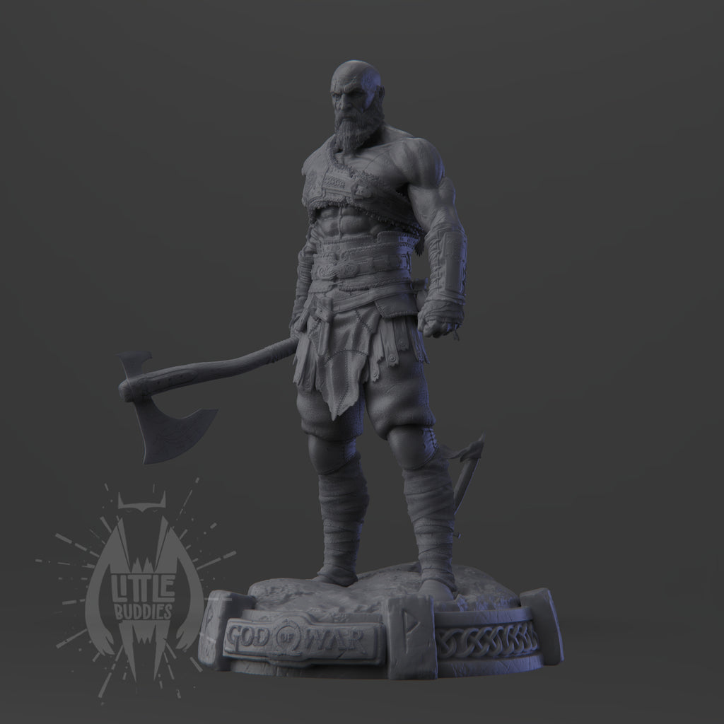 Kratos 3D printed collectible figure – limited edition