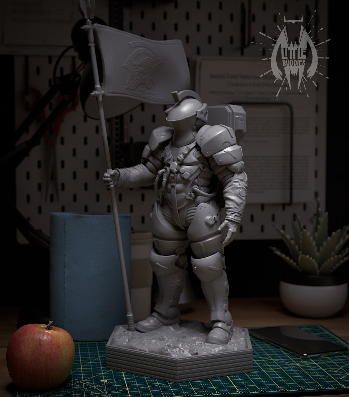 Ludens 3D printed collectible figure – limited edition