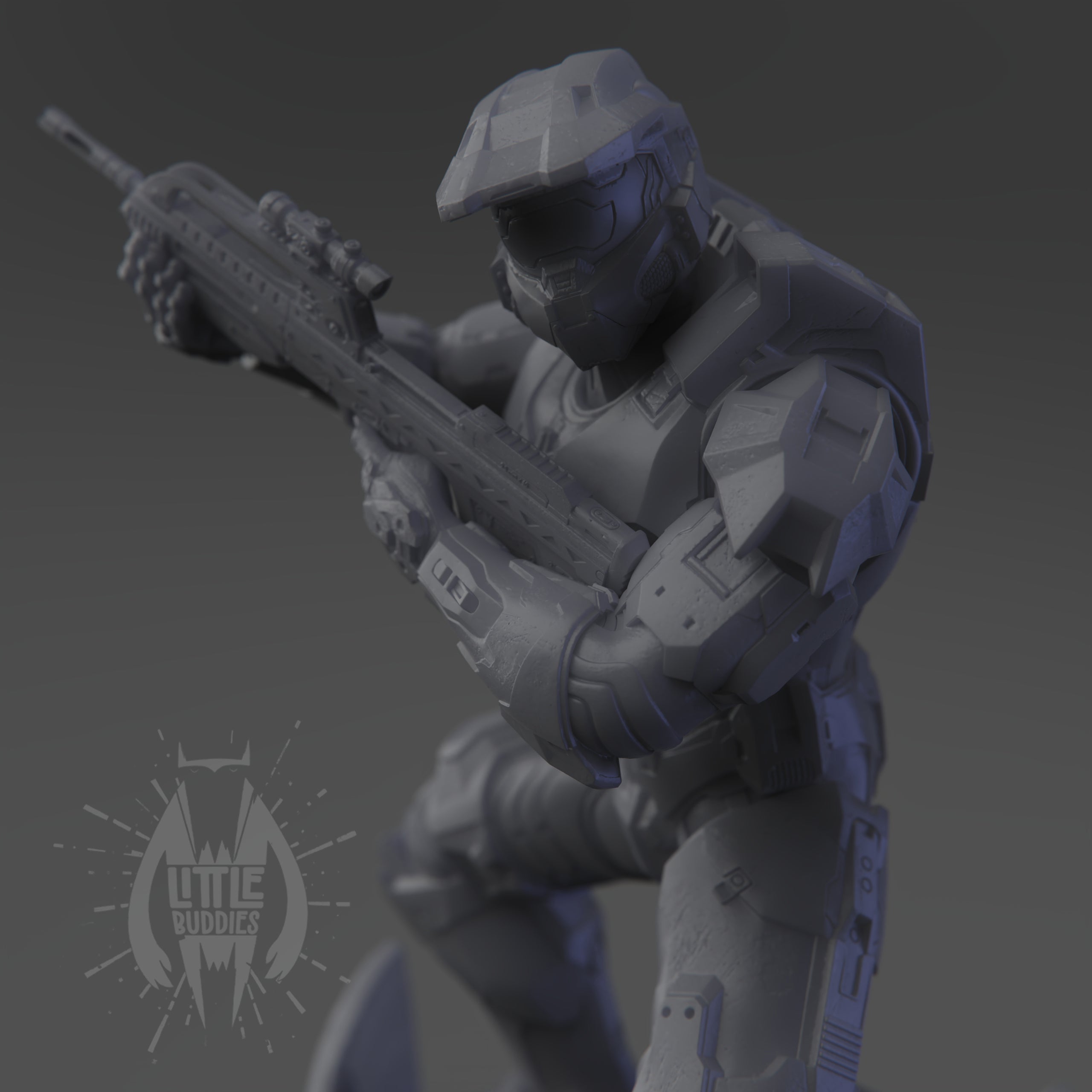 MasterCheif 3D printed collectible figure – limited edition