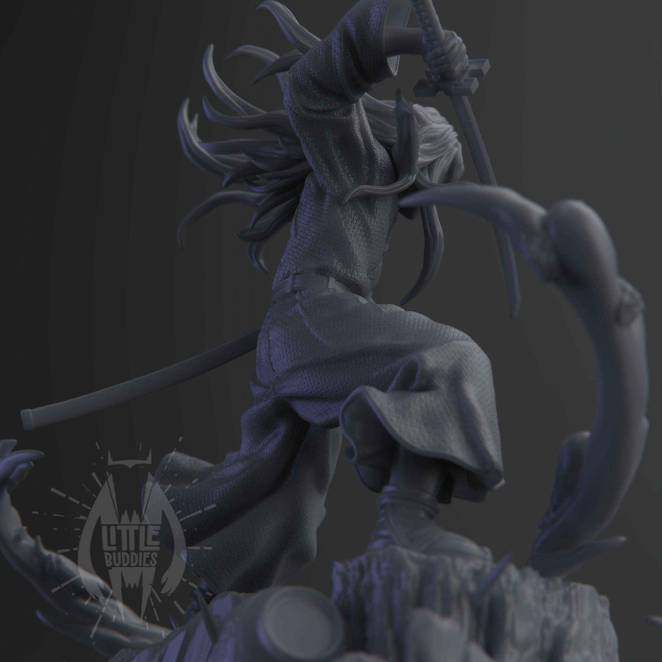 Muichiro 3D printed collectible figure – limited edition
