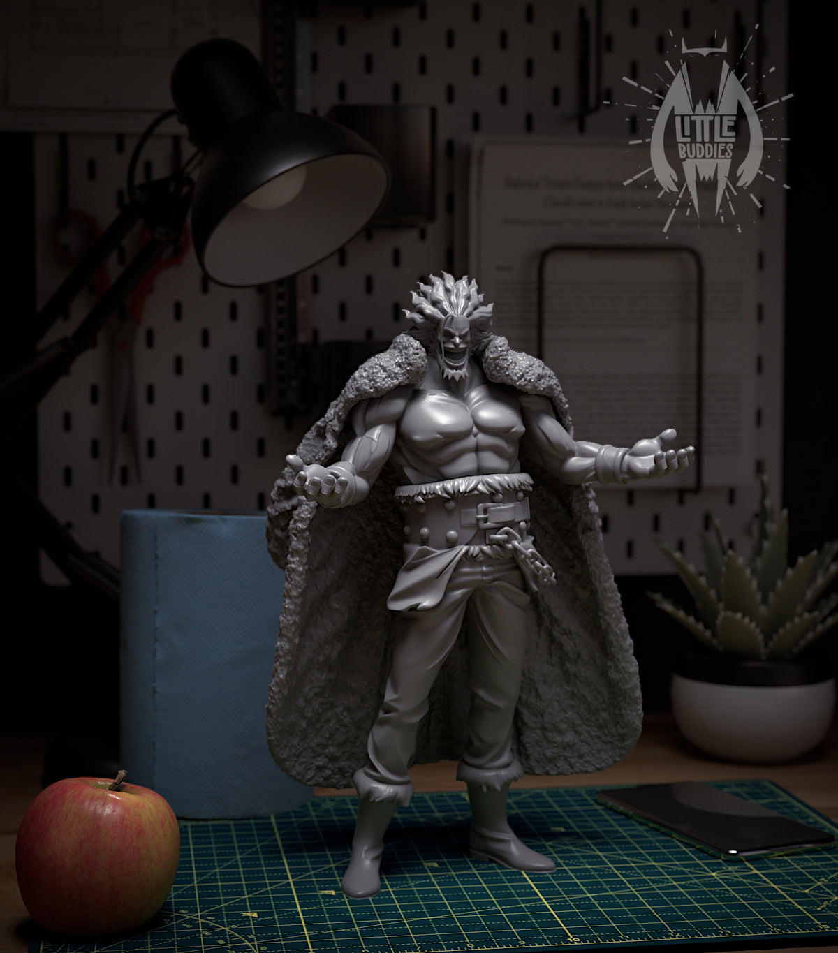 Rocks D Xebec  3D printed collectible figure – limited edition