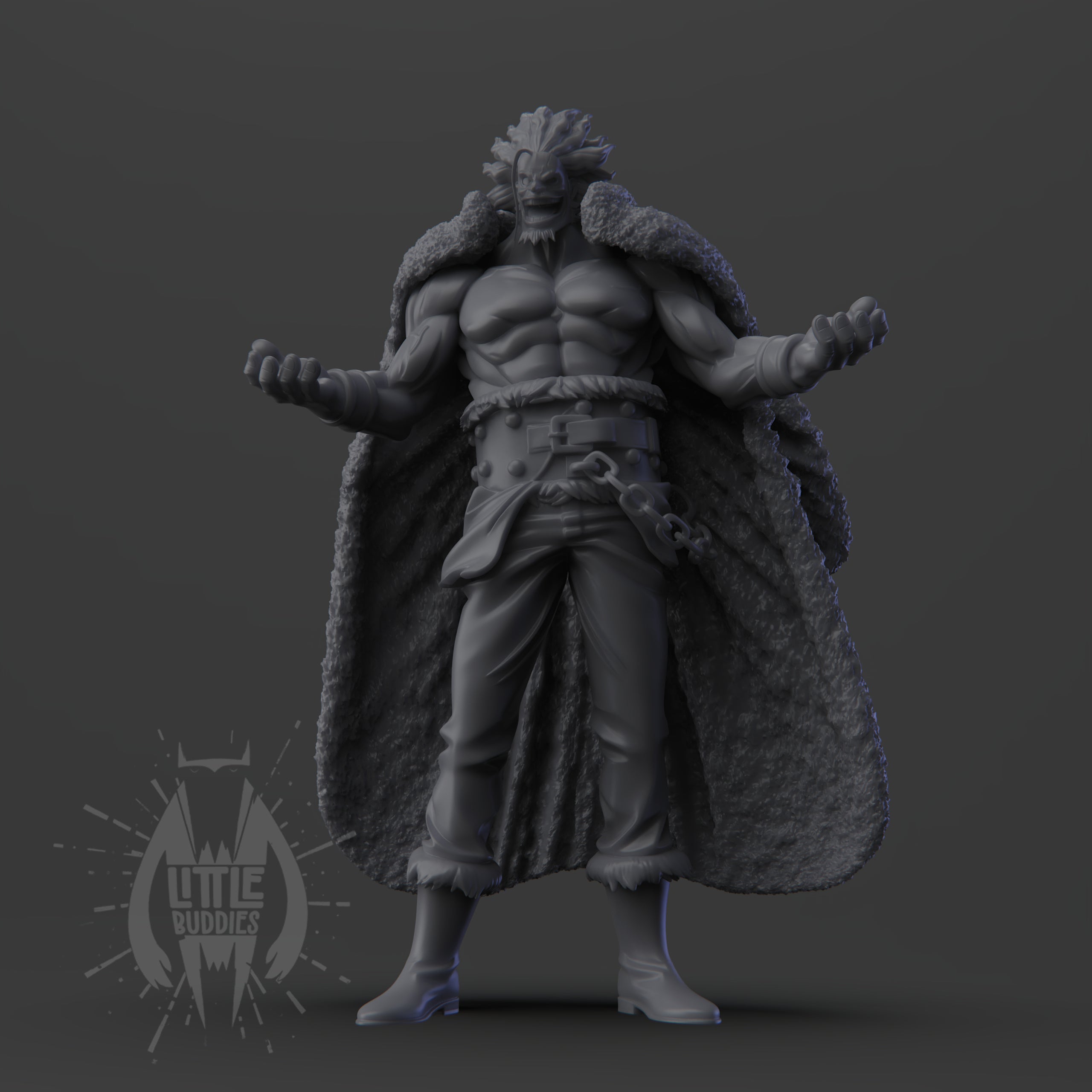 Rocks D Xebec 3D printed collectible figure – limited edition