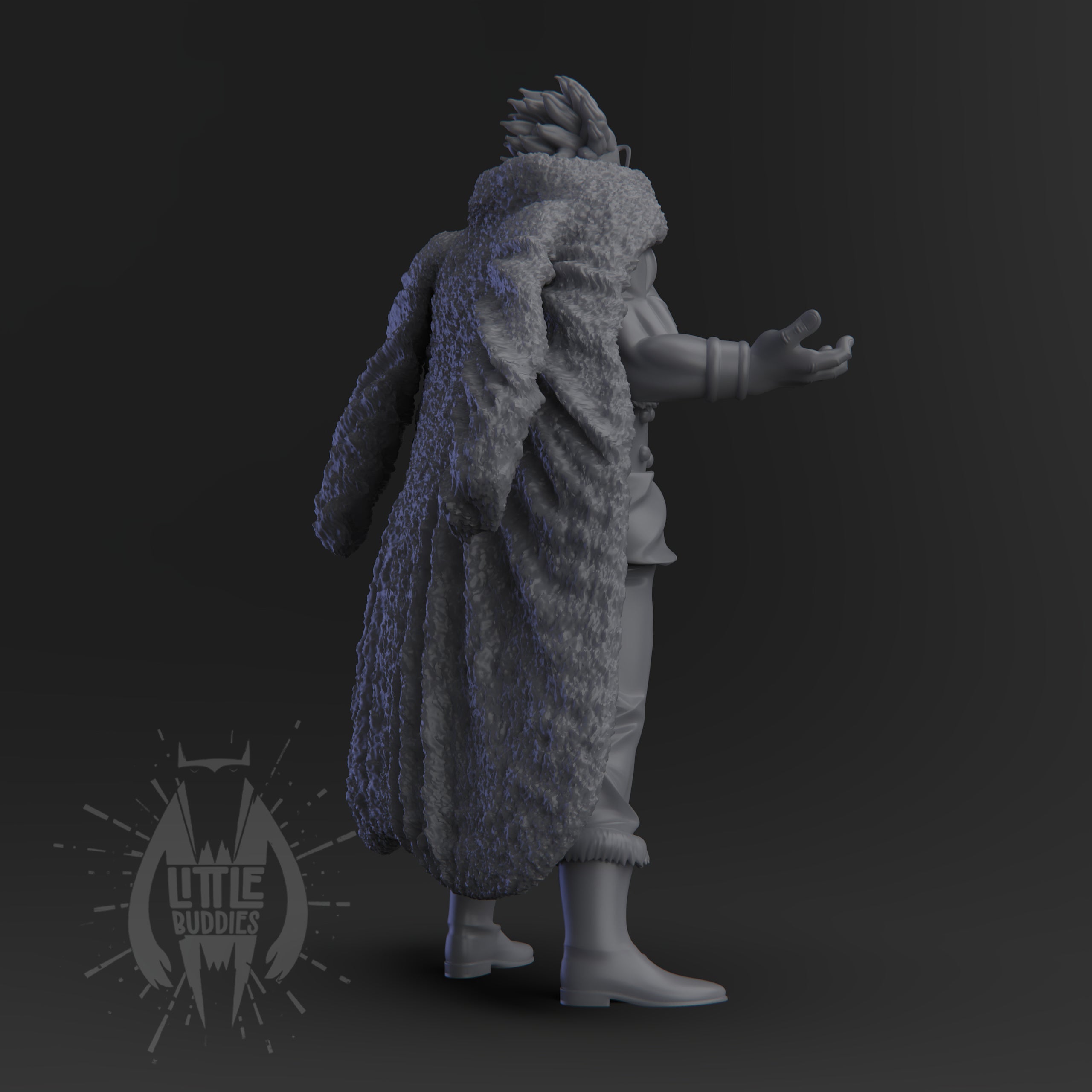 Rocks D Xebec 3D printed collectible figure – limited edition