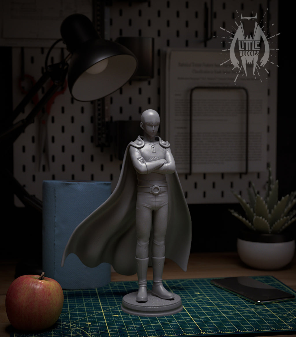 Saitama 3D printed collectible figure – limited edition
