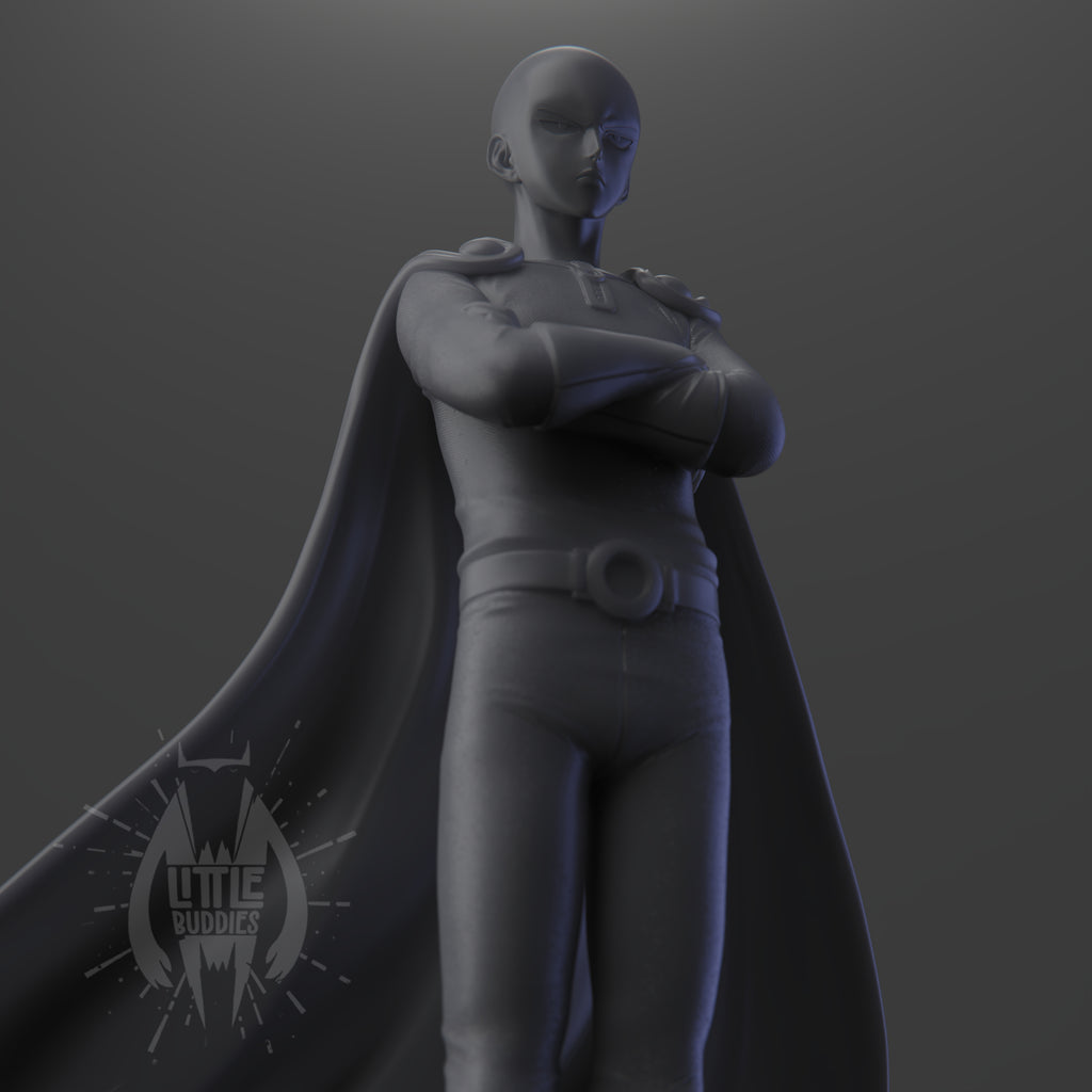 Saitama 3D printed collectible figure – limited edition