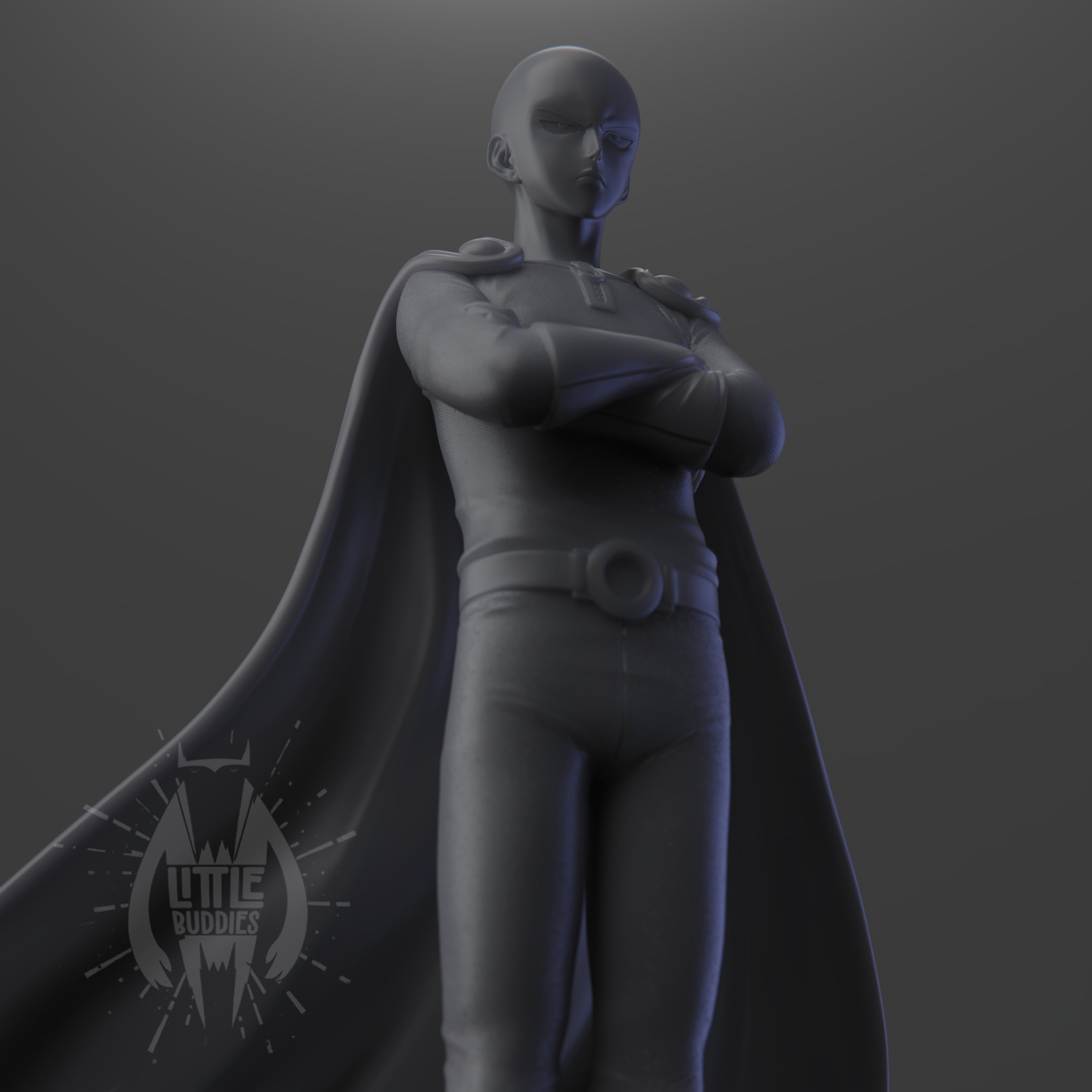 Saitama 3D printed collectible figure – limited edition