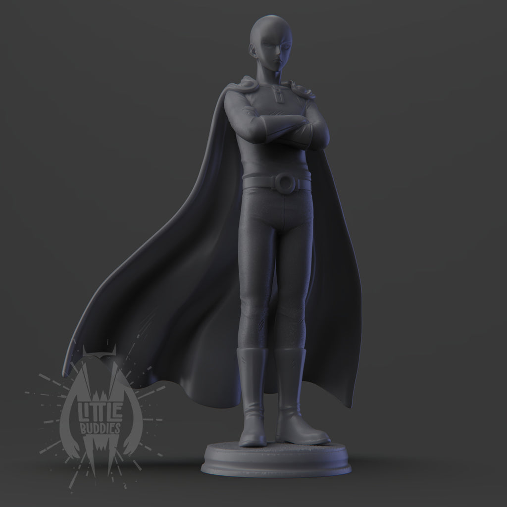 Saitama 3D printed collectible figure – limited edition