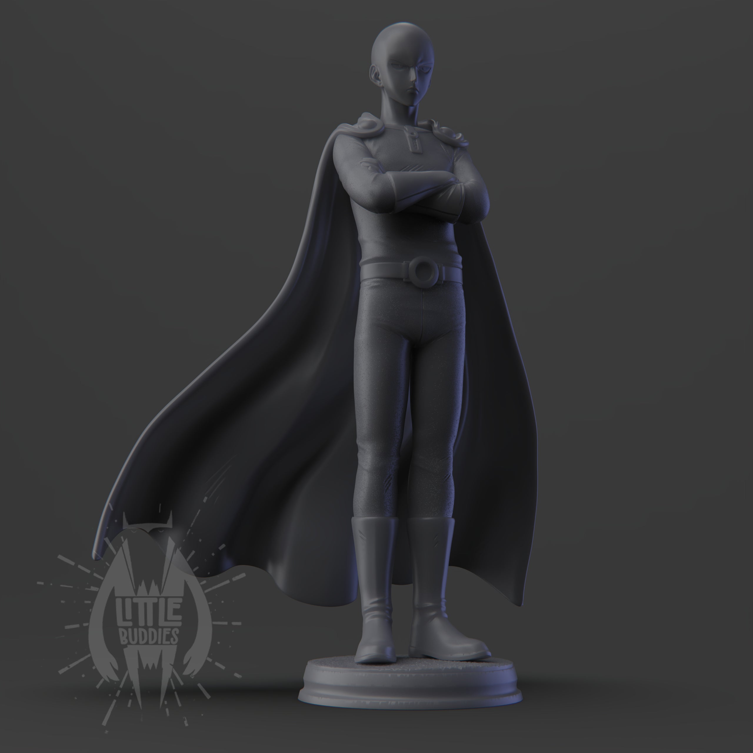 Saitama 3D printed collectible figure – limited edition