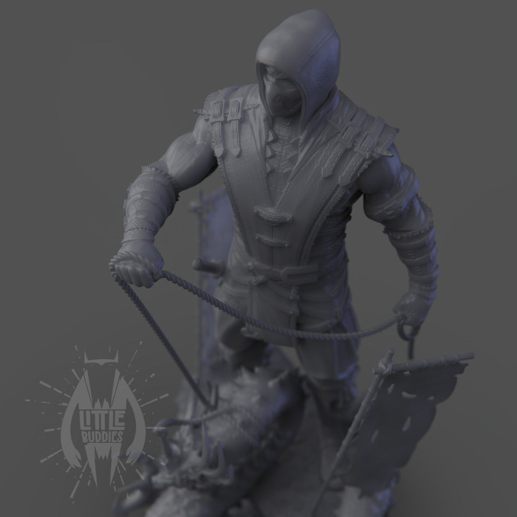 Scorpion 3D printed collectible figure – limited edition