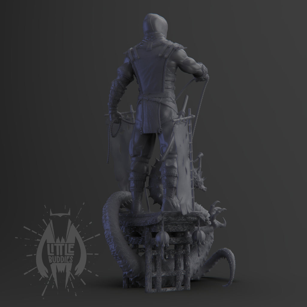 Scorpion 3D printed collectible figure – limited edition