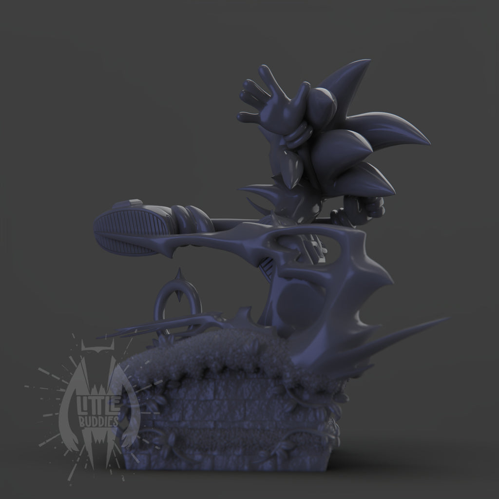Sonic 3D printed collectible figure – limited edition