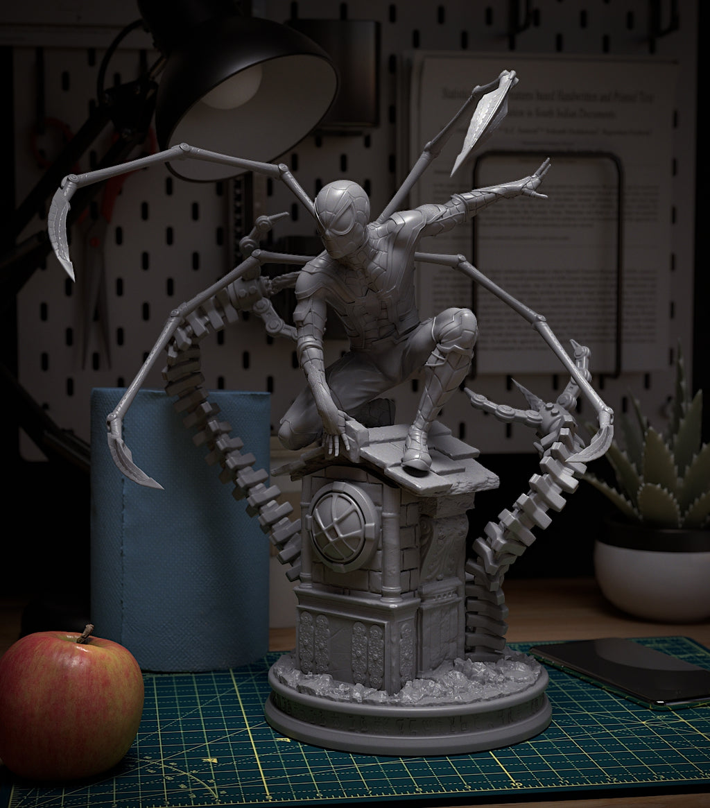 Spiderman 3D printed collectible figure – limited edition