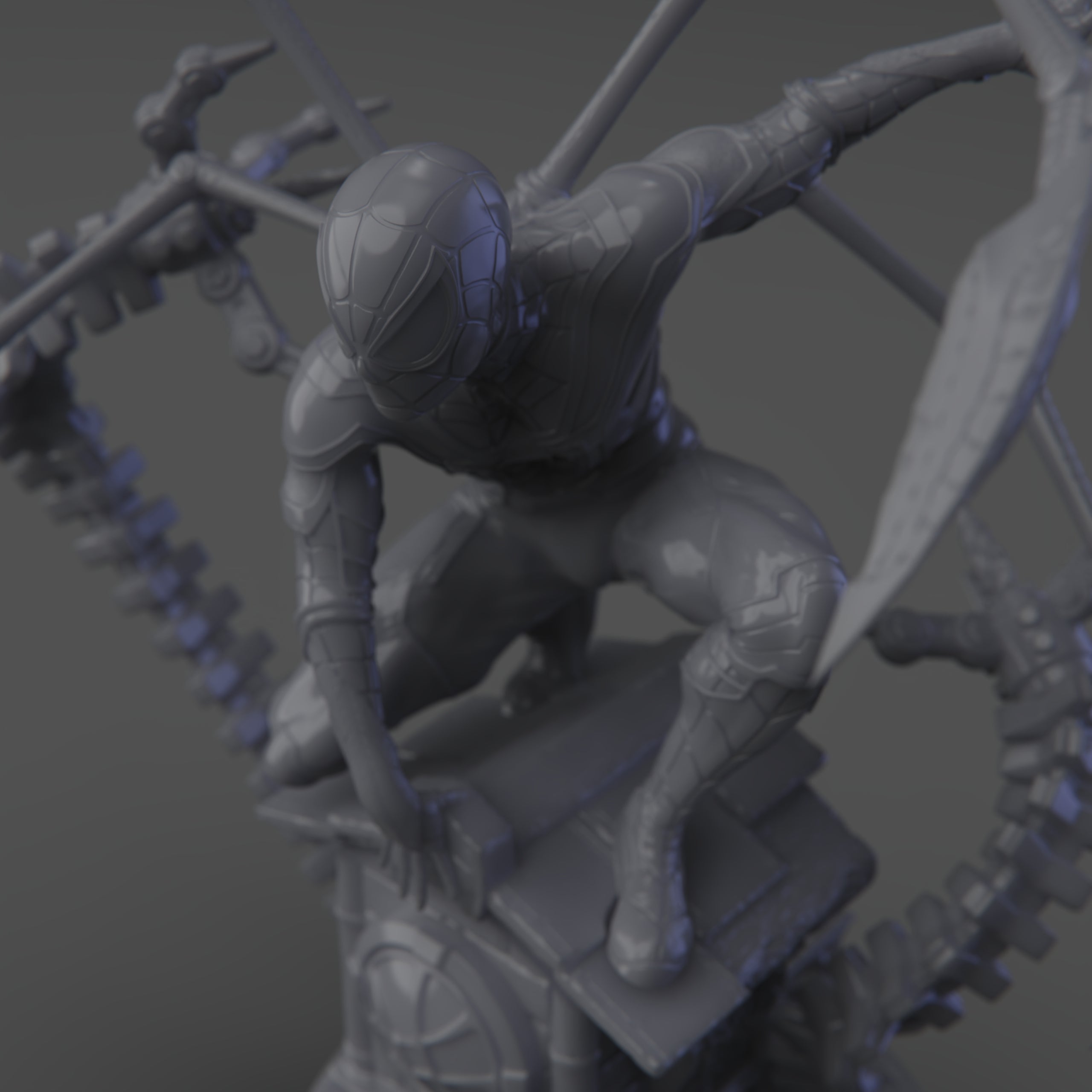 Spiderman 3D printed collectible figure – limited edition