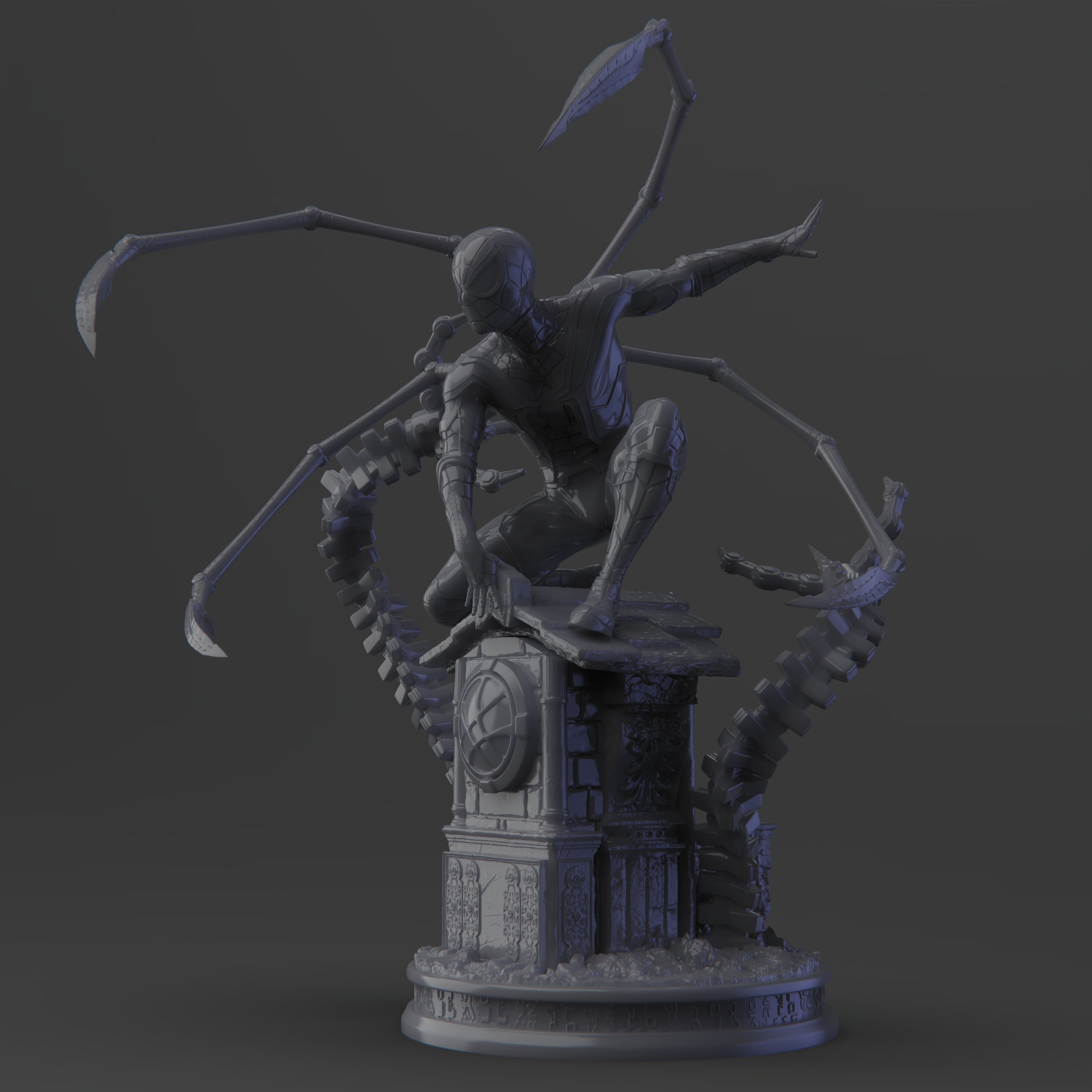 Spiderman 3D printed collectible figure – limited edition