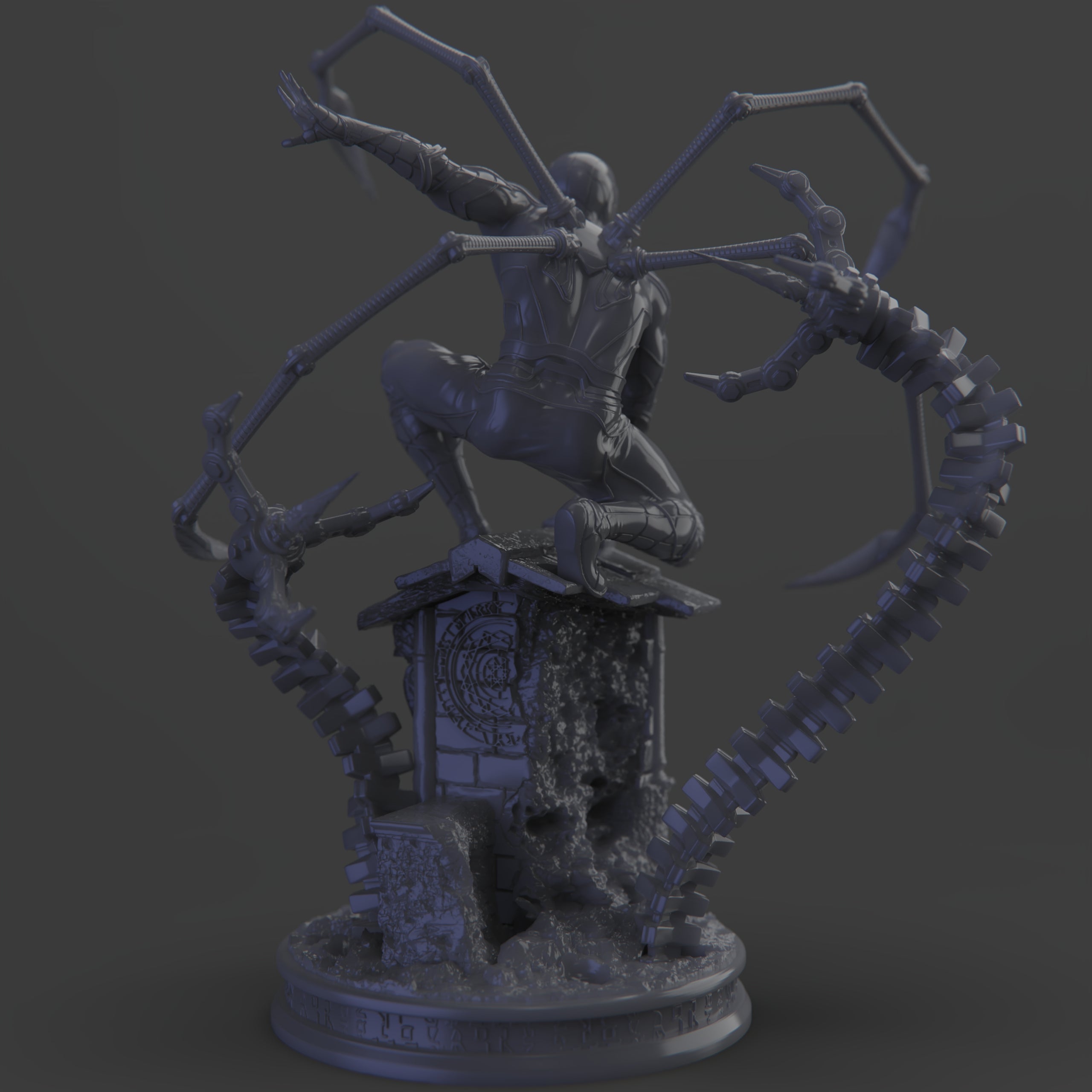 Spiderman 3D printed collectible figure – limited edition