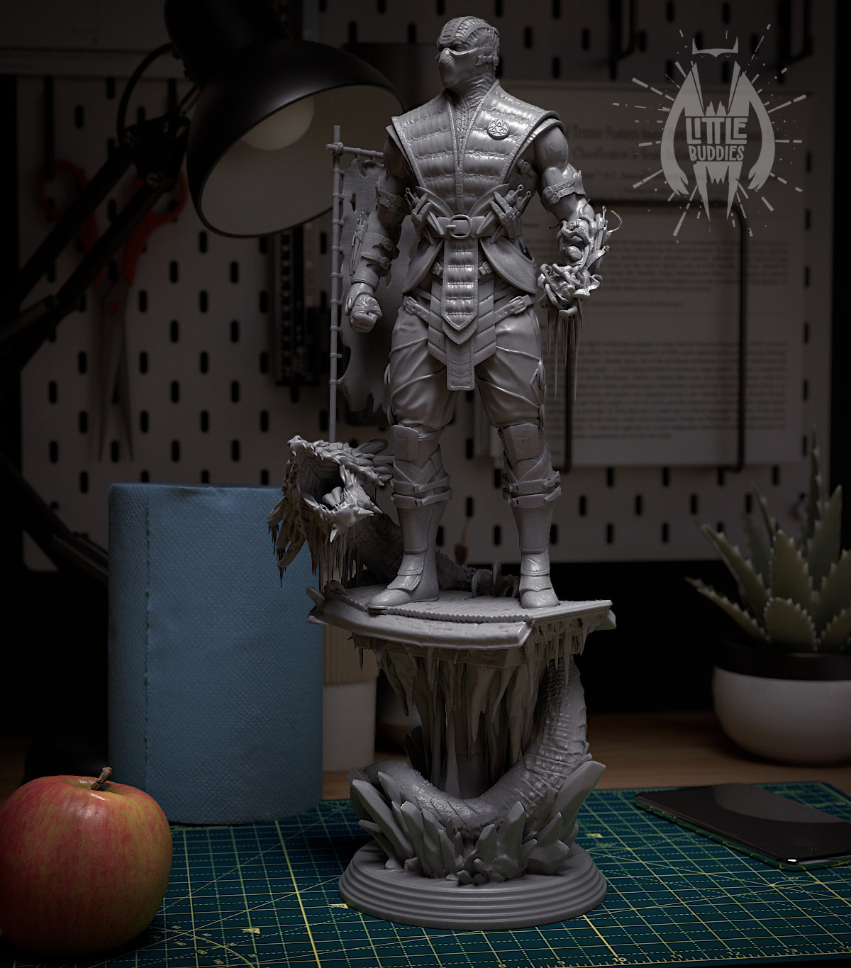 Subzero_ 3D printed collectible figure – limited edition