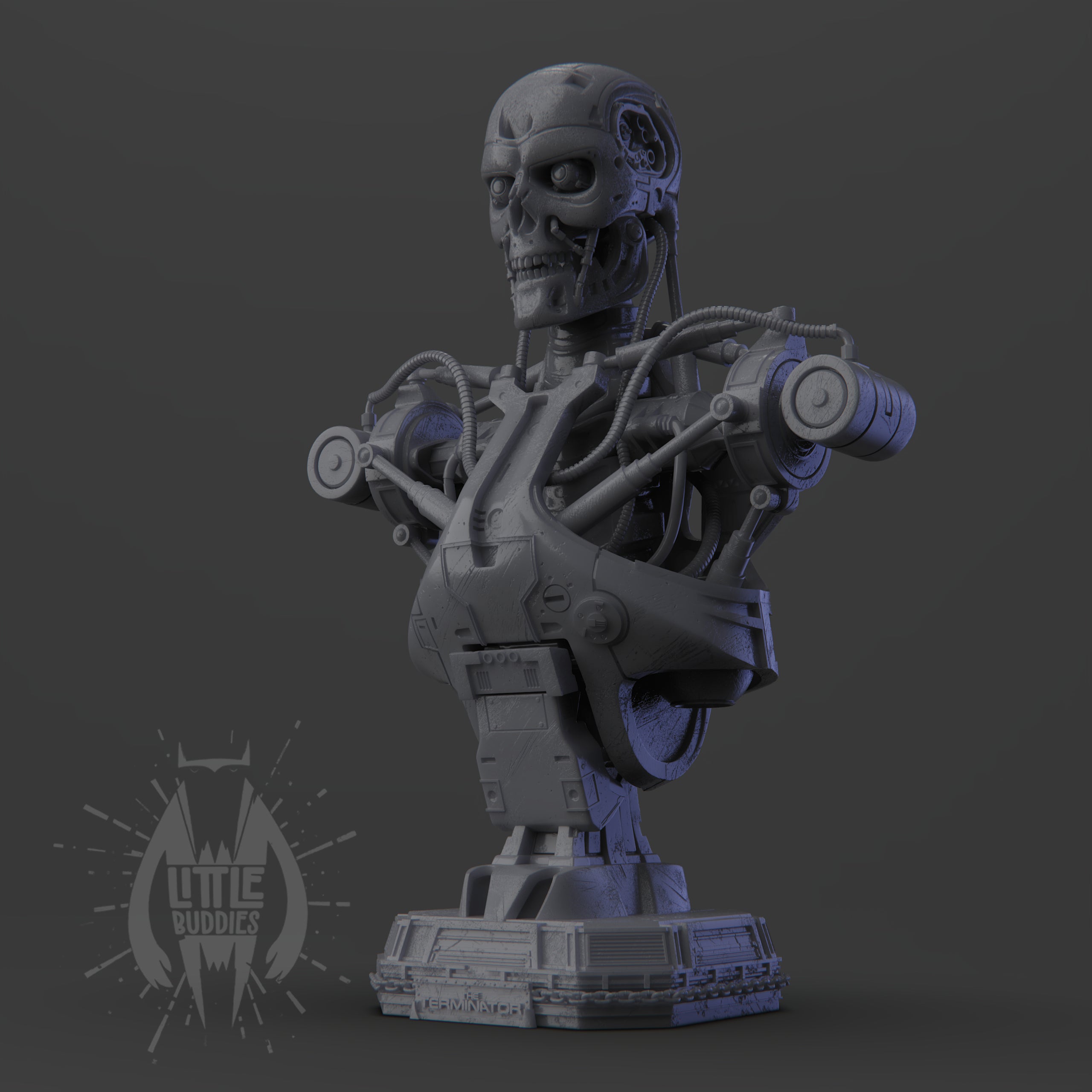 T800 3D printed collectible figure – limited edition