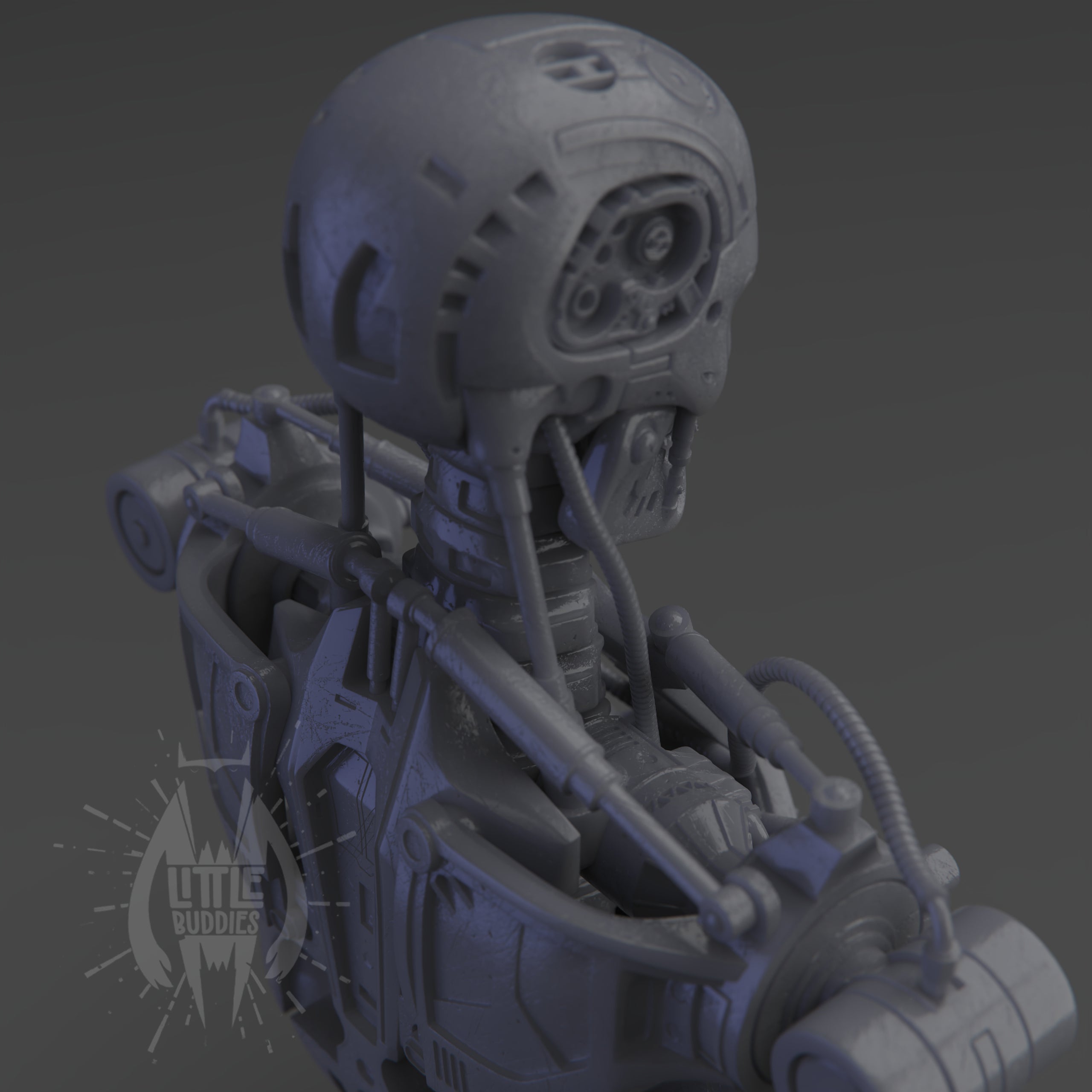 T800 3D printed collectible figure – limited edition