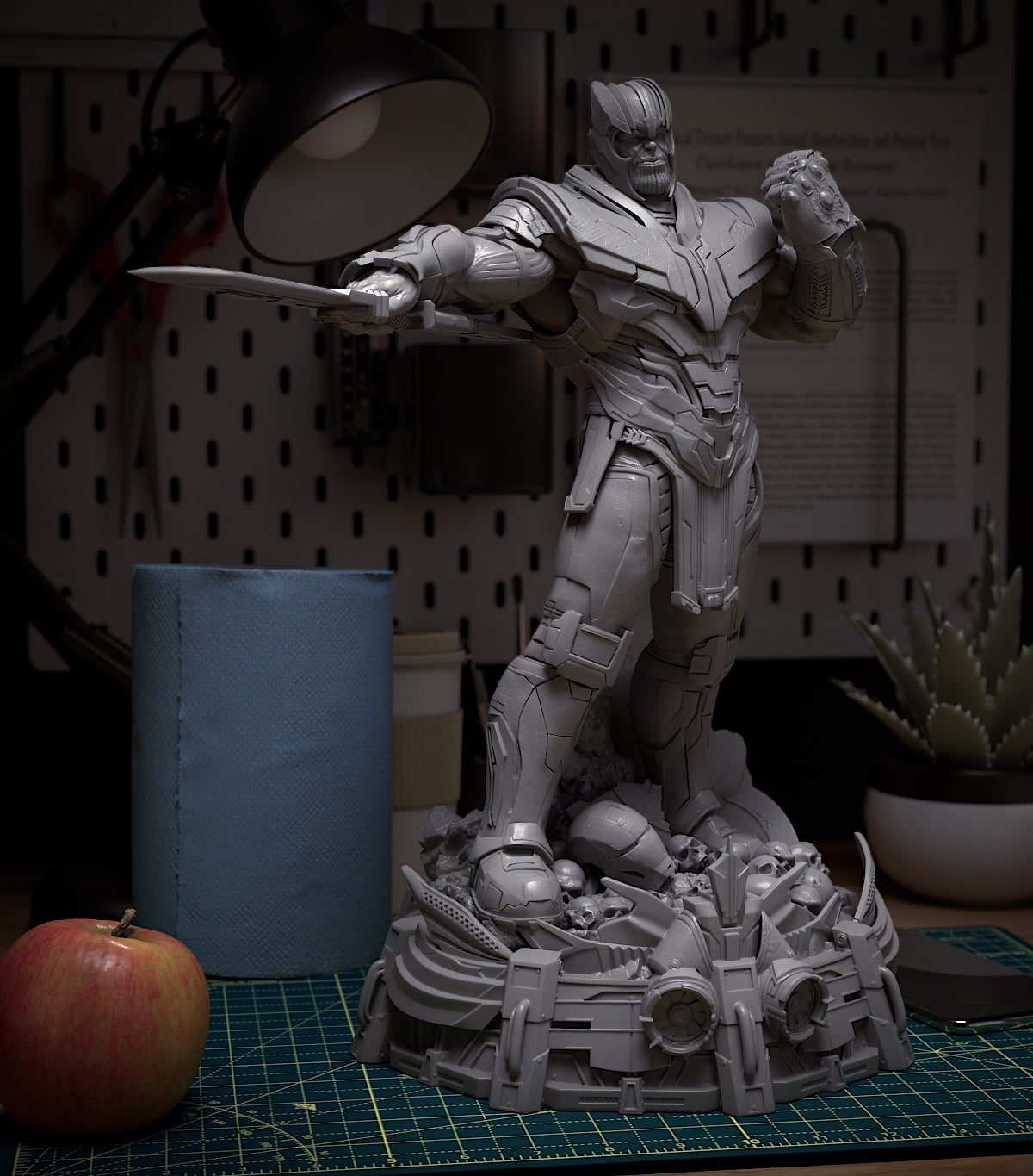 Thanos 3D printed collectible figure – limited edition