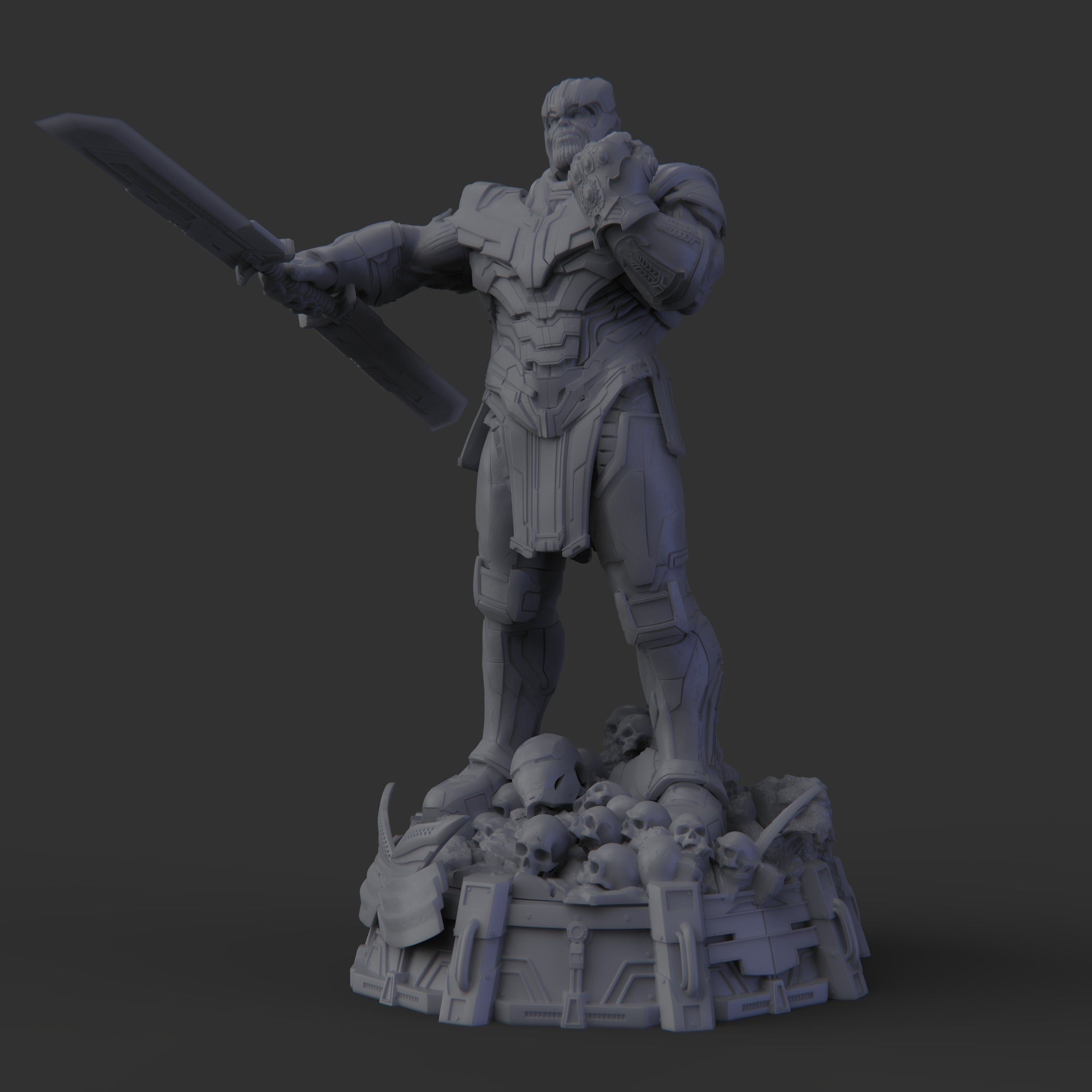 Thanos 3D printed collectible figure – limited edition