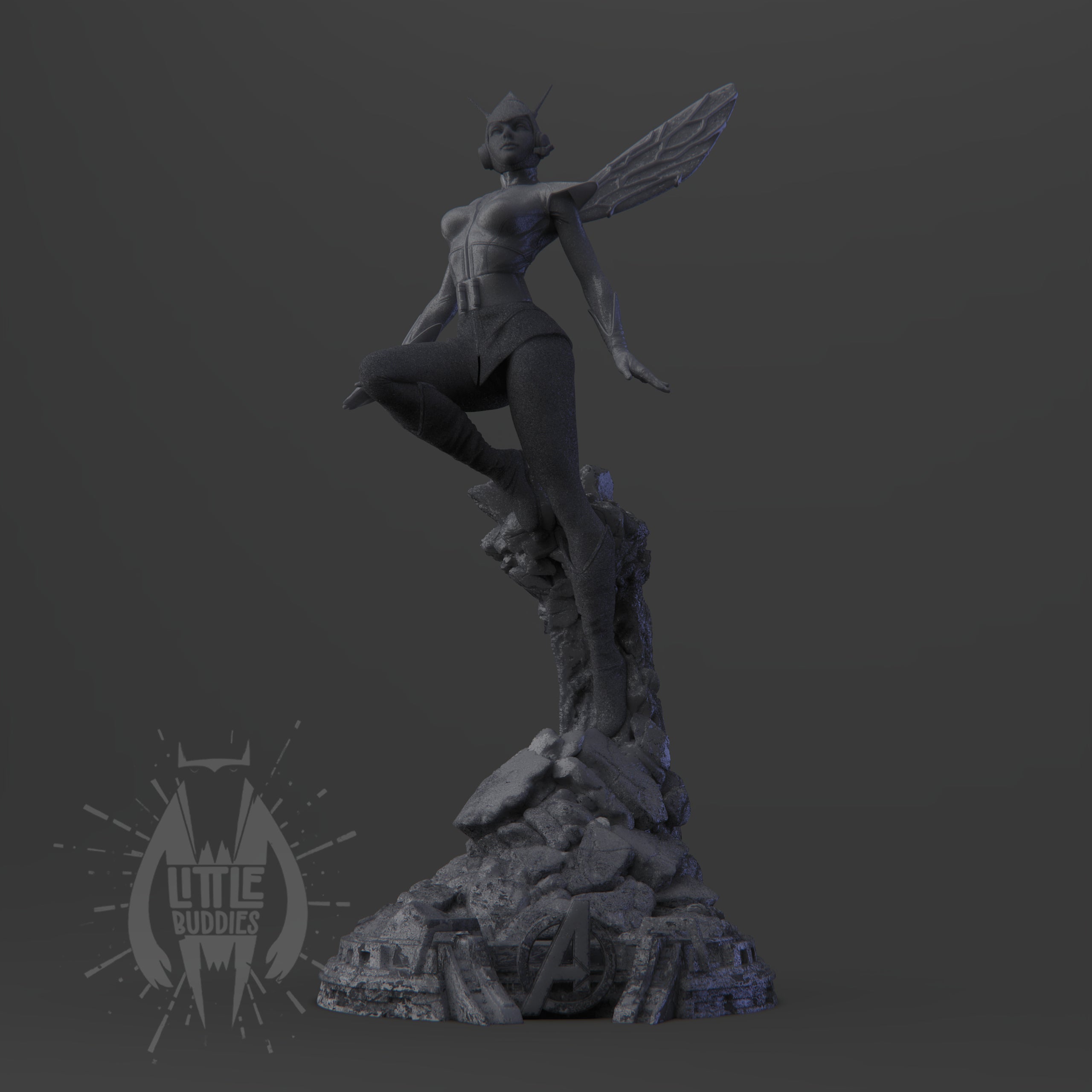 Wasp 3D printed collectible figure – limited edition