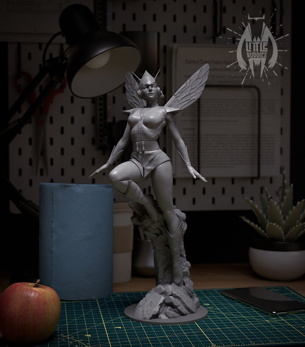 Wasp 3D printed collectible figure – limited edition