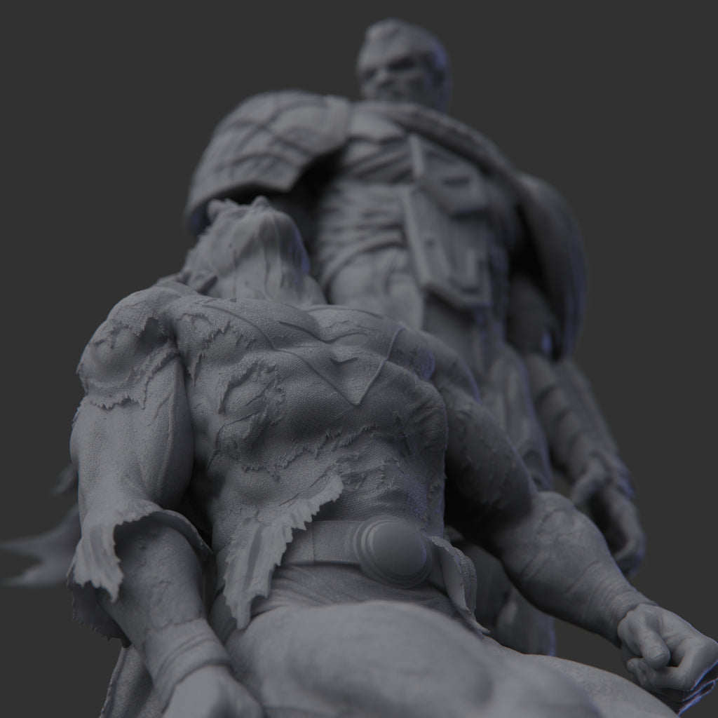 ZOD_Superman 3D printed collectible figure – limited edition