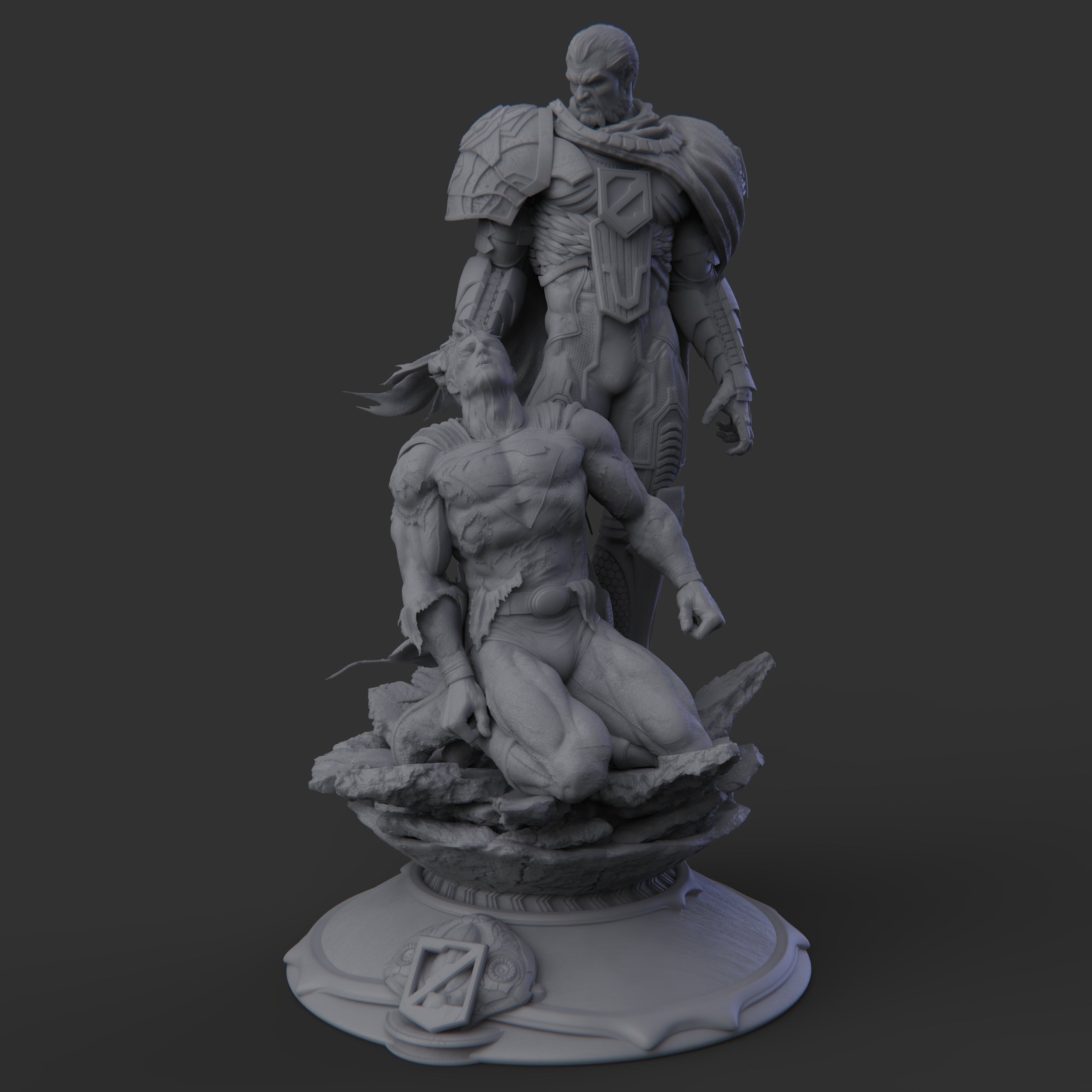 ZOD_Superman 3D printed collectible figure – limited edition