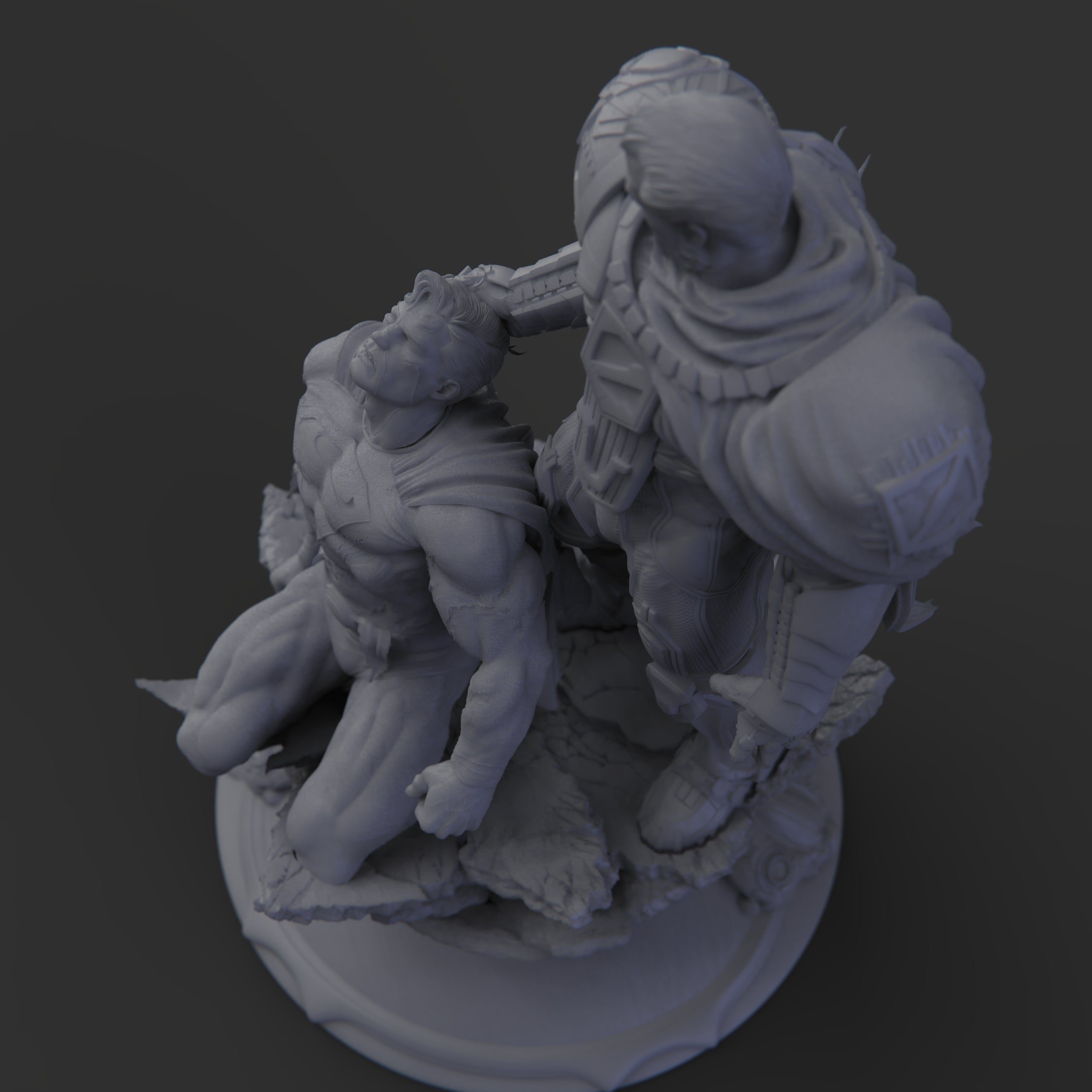 ZOD_Superman 3D printed collectible figure – limited edition