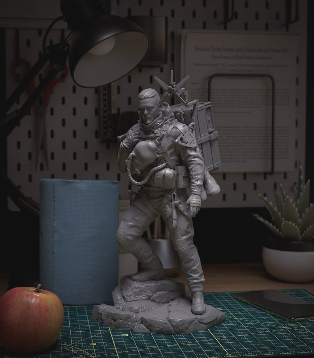 Sam Porter Bridges ( Death Stranding ) Collectible Figure – Limited 3D Printed Statue